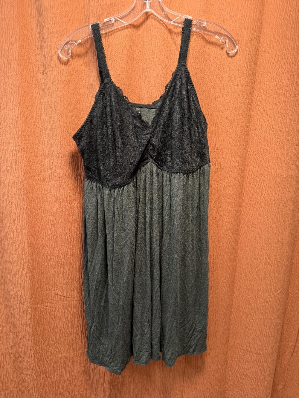 Torrid grey and black nightgown - size 3 (22/24)